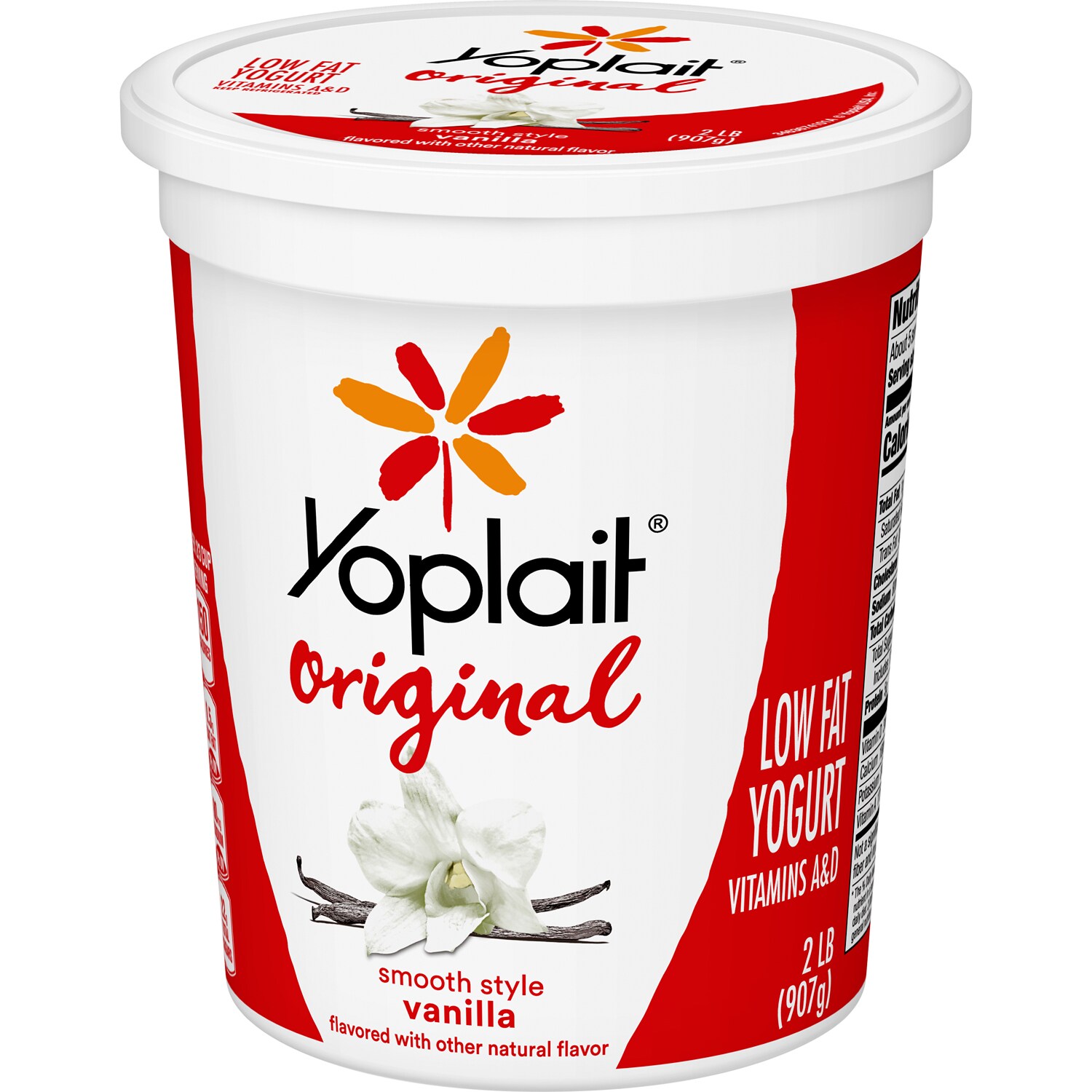 Yoplait Original Low Fat Yogurt, Vanilla