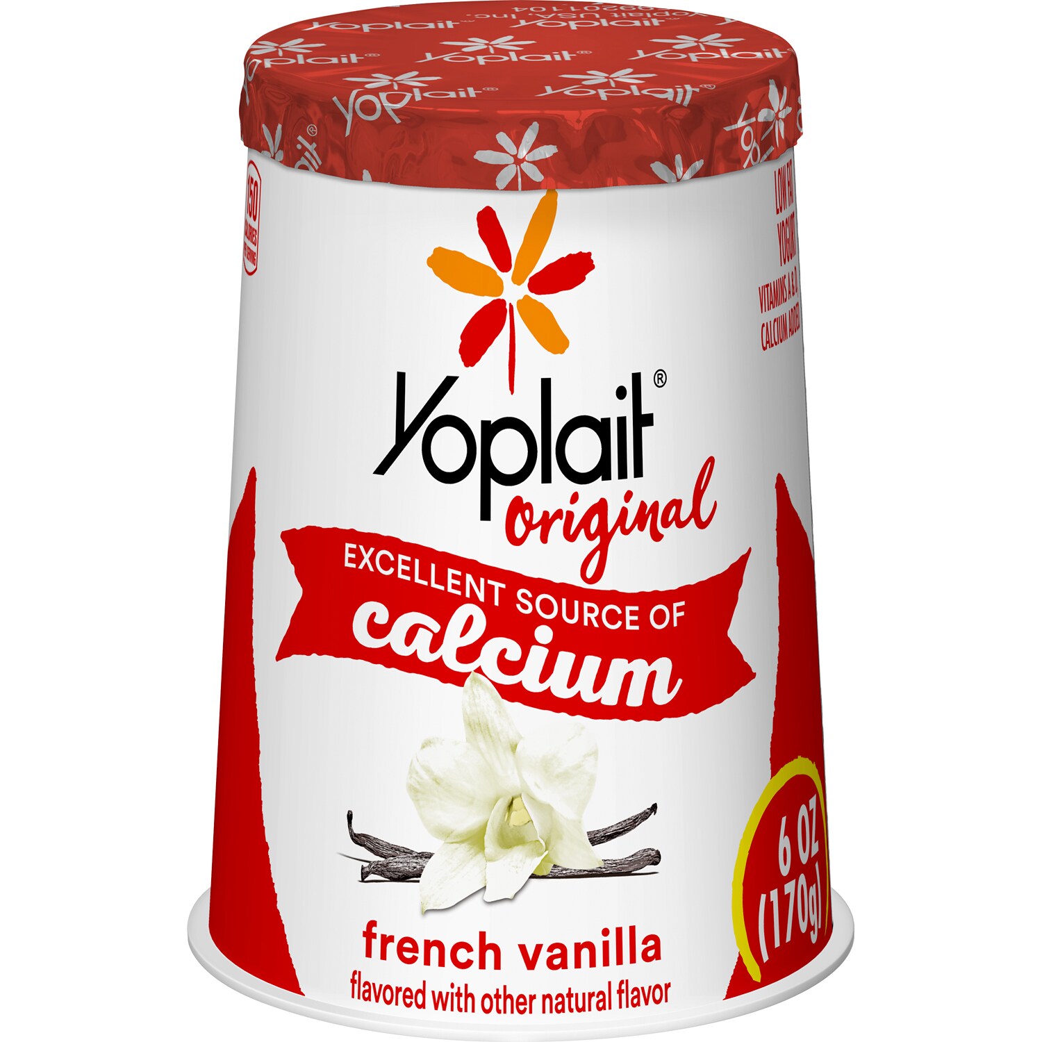 Yoplait Original Low Fat Yogurt, French Vanilla