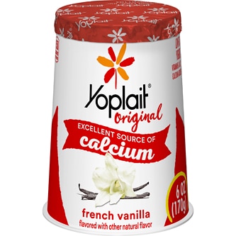 Yoplait Original Low Fat Yogurt, French Vanilla