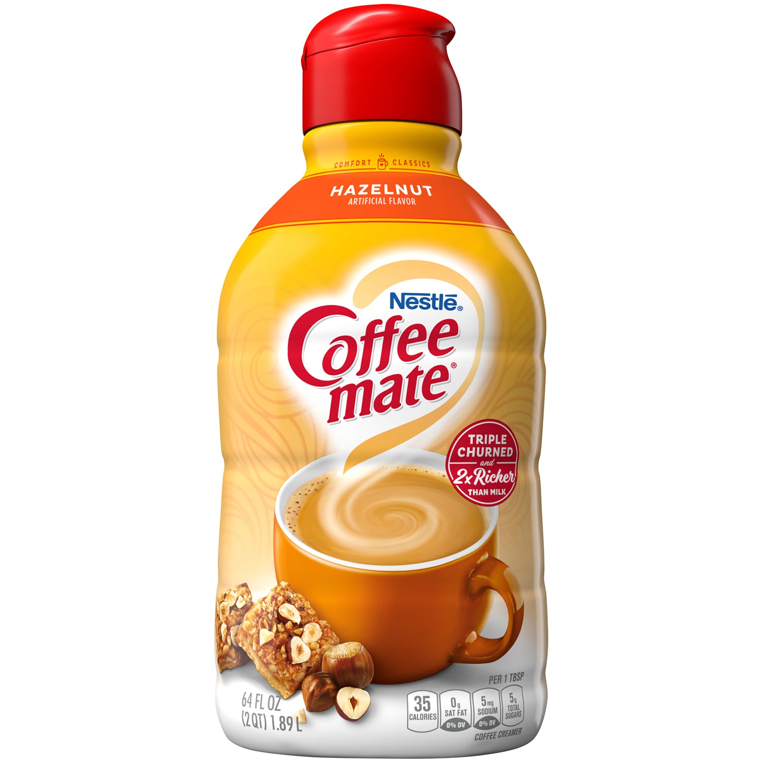 Coffee-Mate Non-Dairy Creamer, Hazelnut