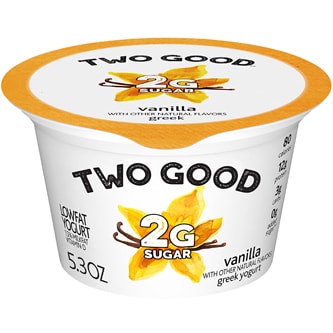 Two Good Lowfat Greek Yogurt, Vanilla
