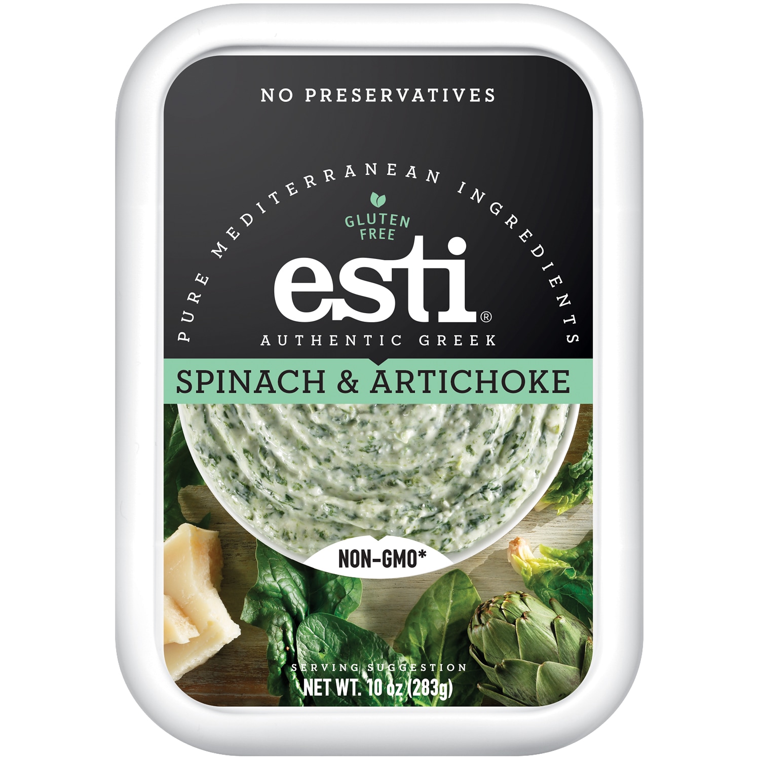 Esti Authentic Greek Dip, Spinach & Artichoke