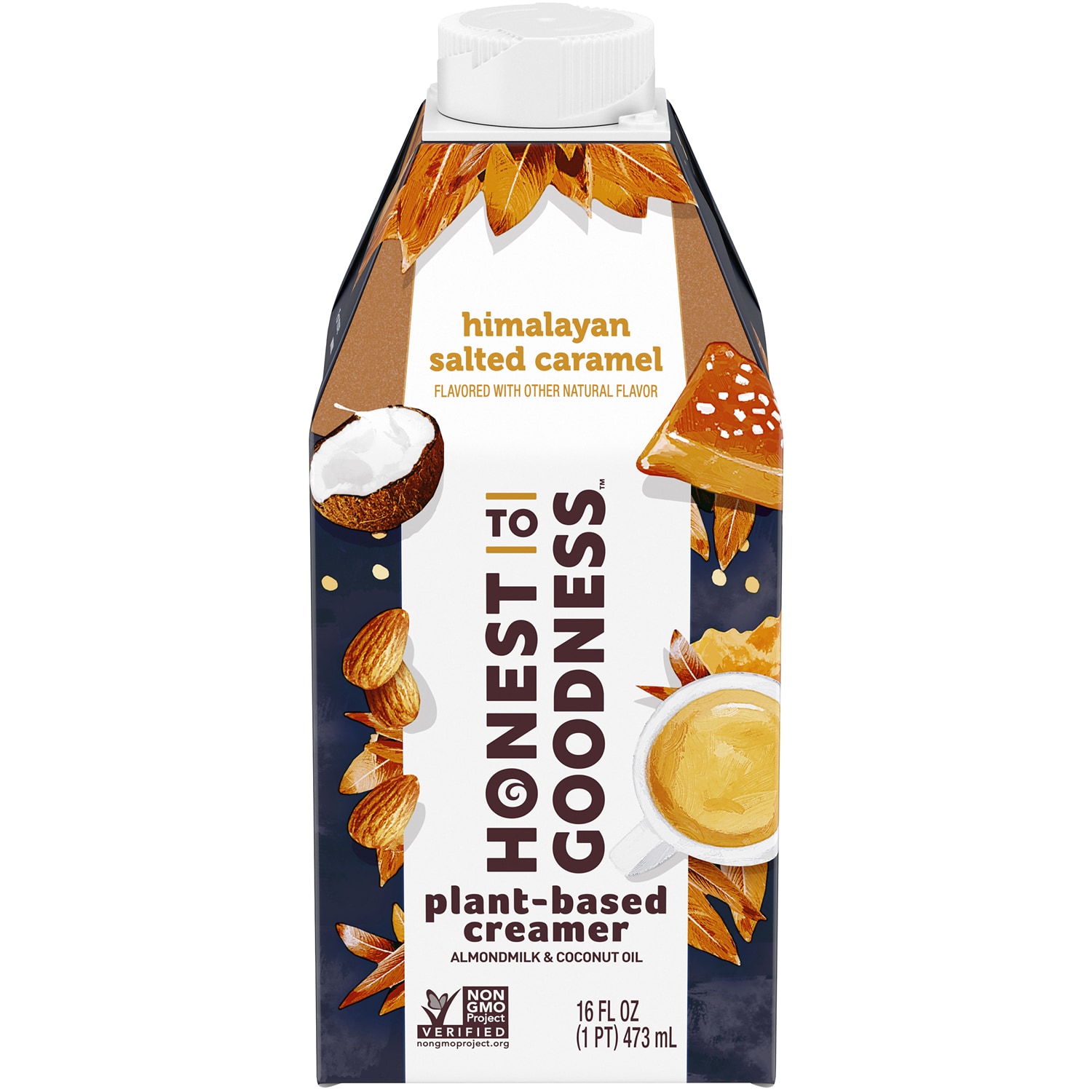 Honest to Goodness Plant-Based Creamer, Himalayan Salted Caramel