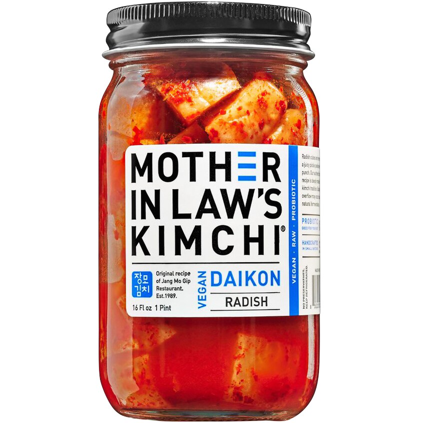 Mother In Law's Kimchi, Vegan Daikon Radish