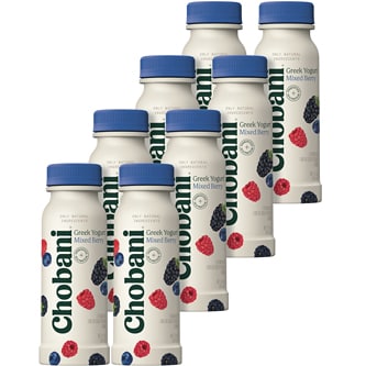 Chobani Low-Fat Greek Yogurt Drink, Mixed Berry