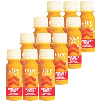 Vive Organic Immunity Boost, Original, Plastic Bottles
