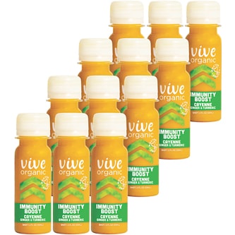 Vive Organic Immunity Boost, Cayenne, Plastic Bottles