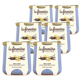 La Fermière Creamy Whole Milk Yogurt, Vanilla Bean
