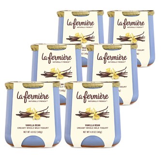 La Fermière Creamy Whole Milk Yogurt, Vanilla Bean