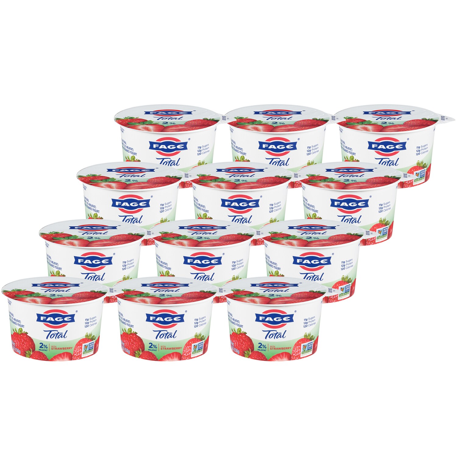 Fage TOTAL 2% Greek Yogurt, Strawberry