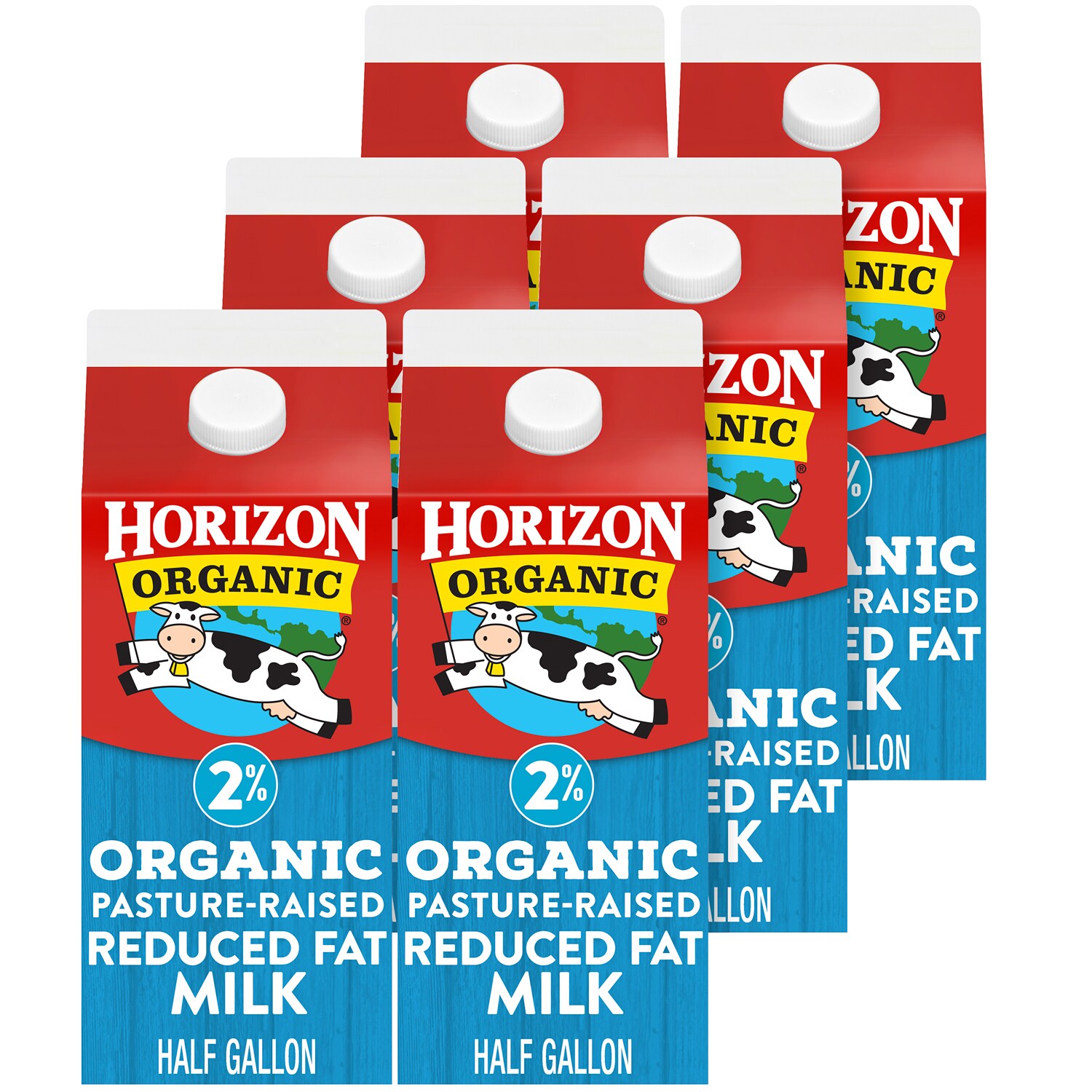 Horizon Organic 2% Milk, Cartons