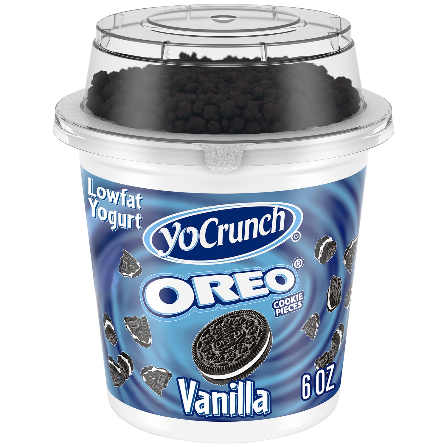 YoCrunch Lowfat Yogurt, Vanilla with Oreo Cookie Pieces
