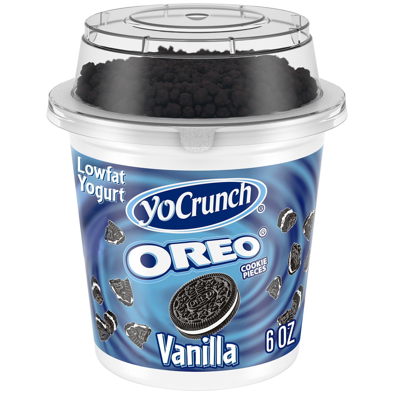 YoCrunch Lowfat Yogurt, Vanilla with Oreo Cookie Pieces