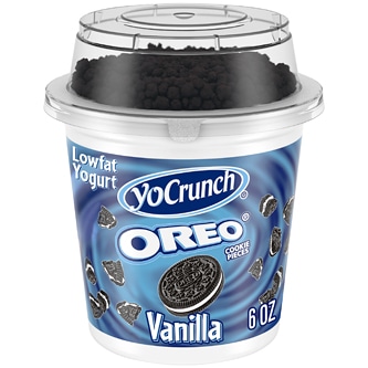 YoCrunch Lowfat Yogurt, Vanilla with Oreo Cookie Pieces