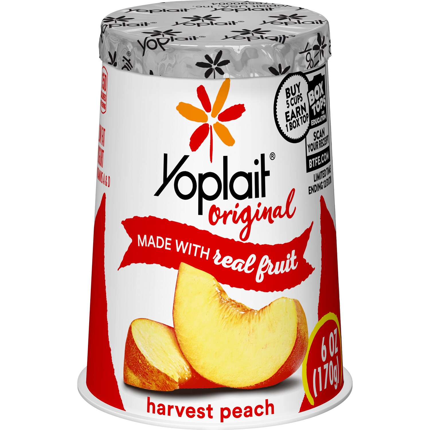 Yoplait Original Yogurt, Harvest Peach