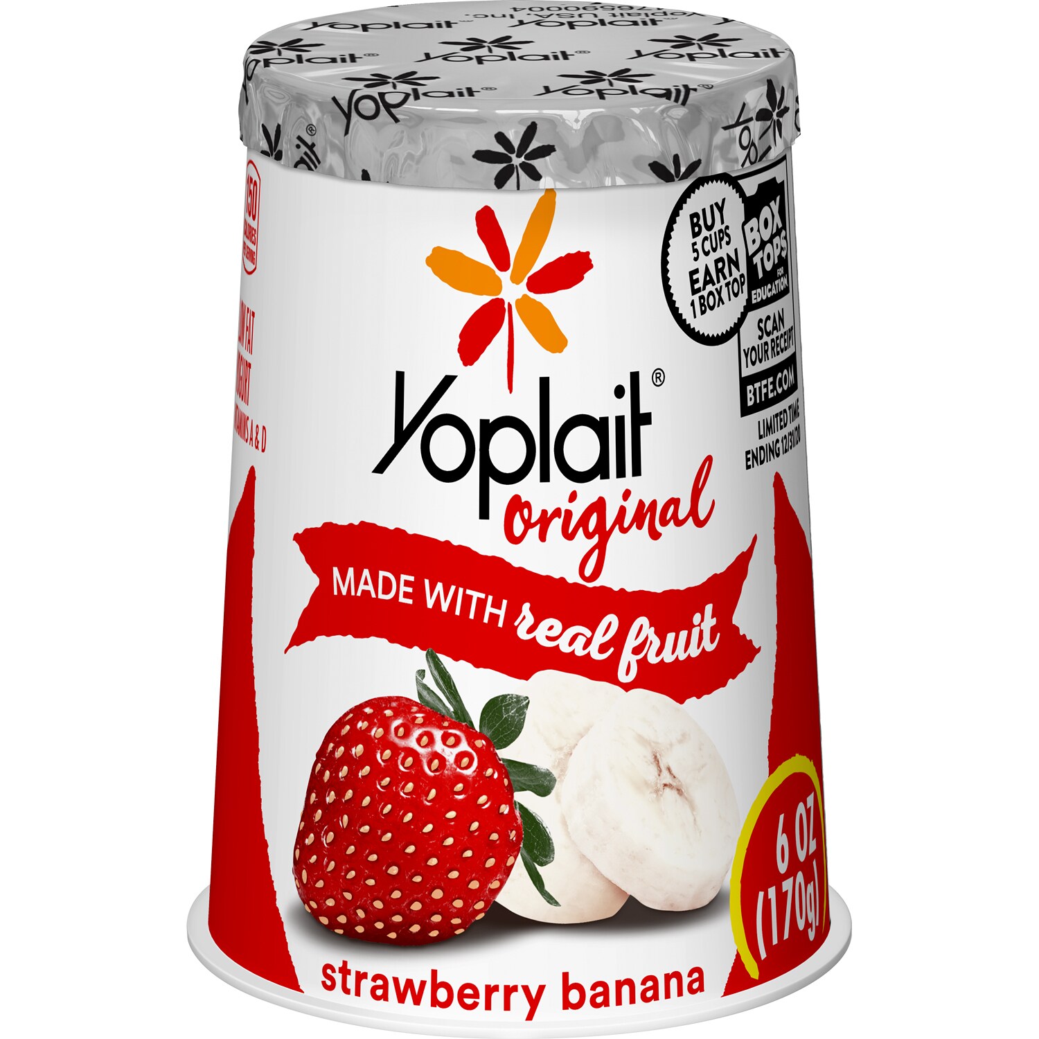 Yoplait Original Yogurt, Strawberry Banana