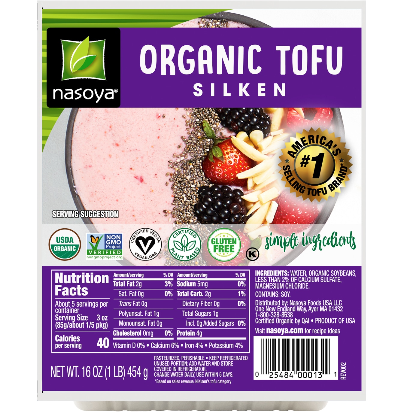 Nasoya Organic Silken Tofu