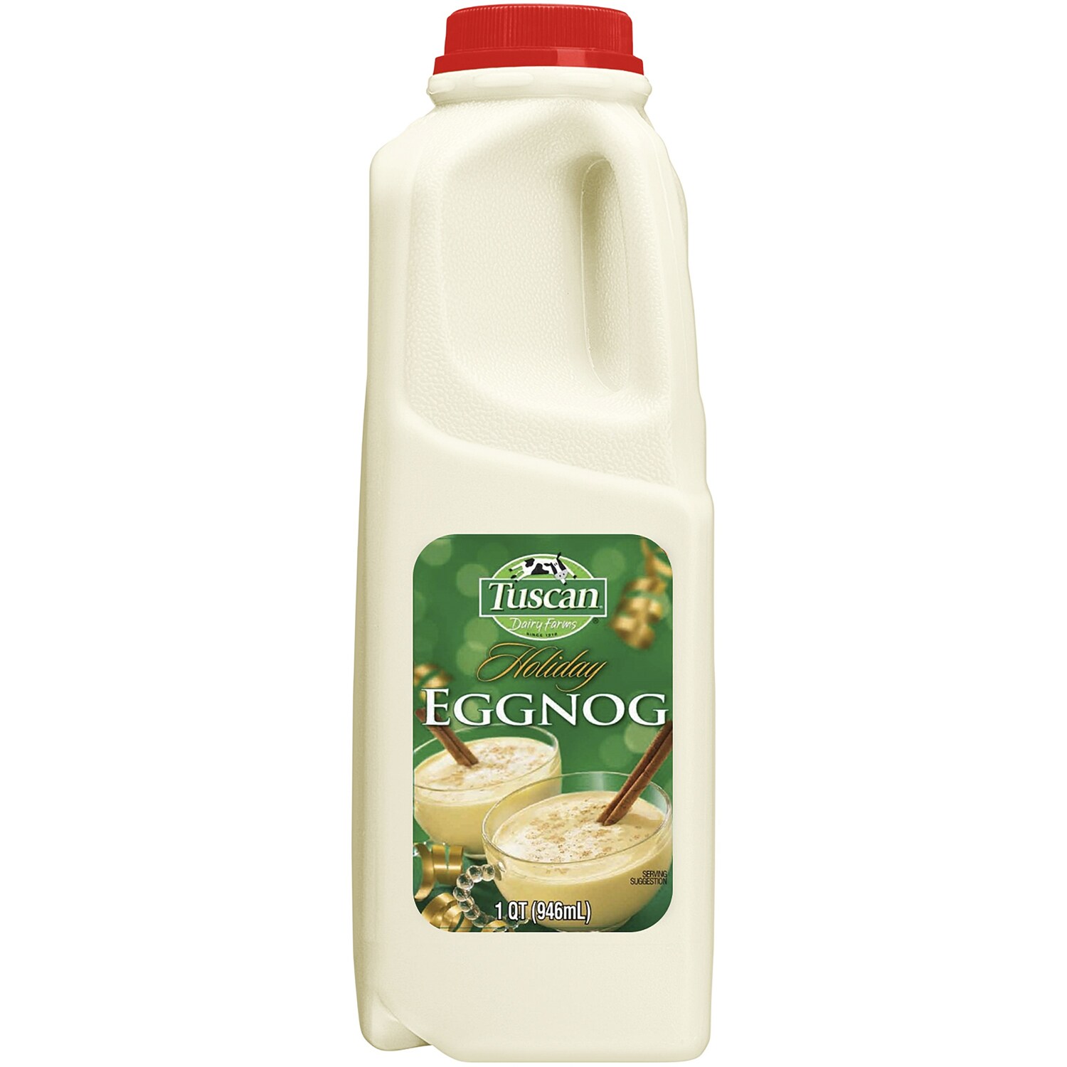 Tuscan Dairy Farms Egg Nog, Plastic Bottle