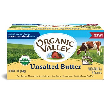 Organic Valley Organic Unsalted Butter