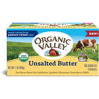 Organic Valley Organic Unsalted Butter