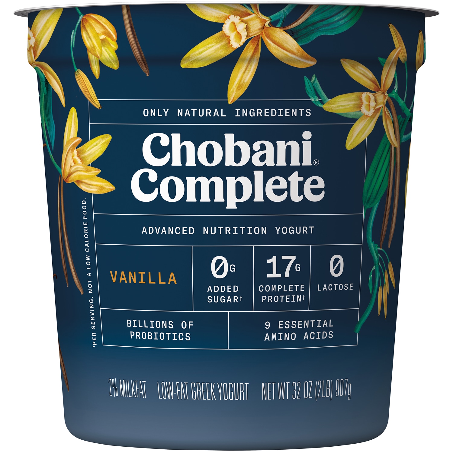 Chobani Complete Greek Yogurt, Vanilla