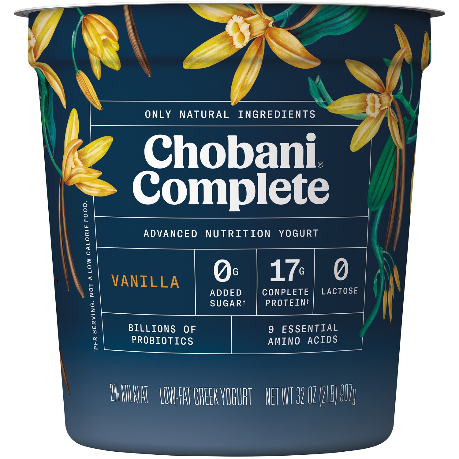 Chobani Complete Greek Yogurt, Vanilla