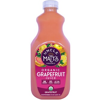 Uncle Matt's Organic Grapefruit Juice, Plastic Bottle