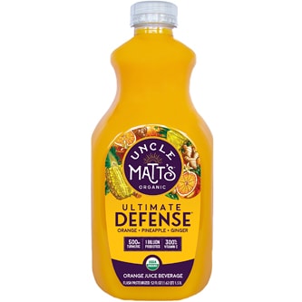 Uncle Matt's Organic Ultimate Defense Orange Juice, Plastic Bottle