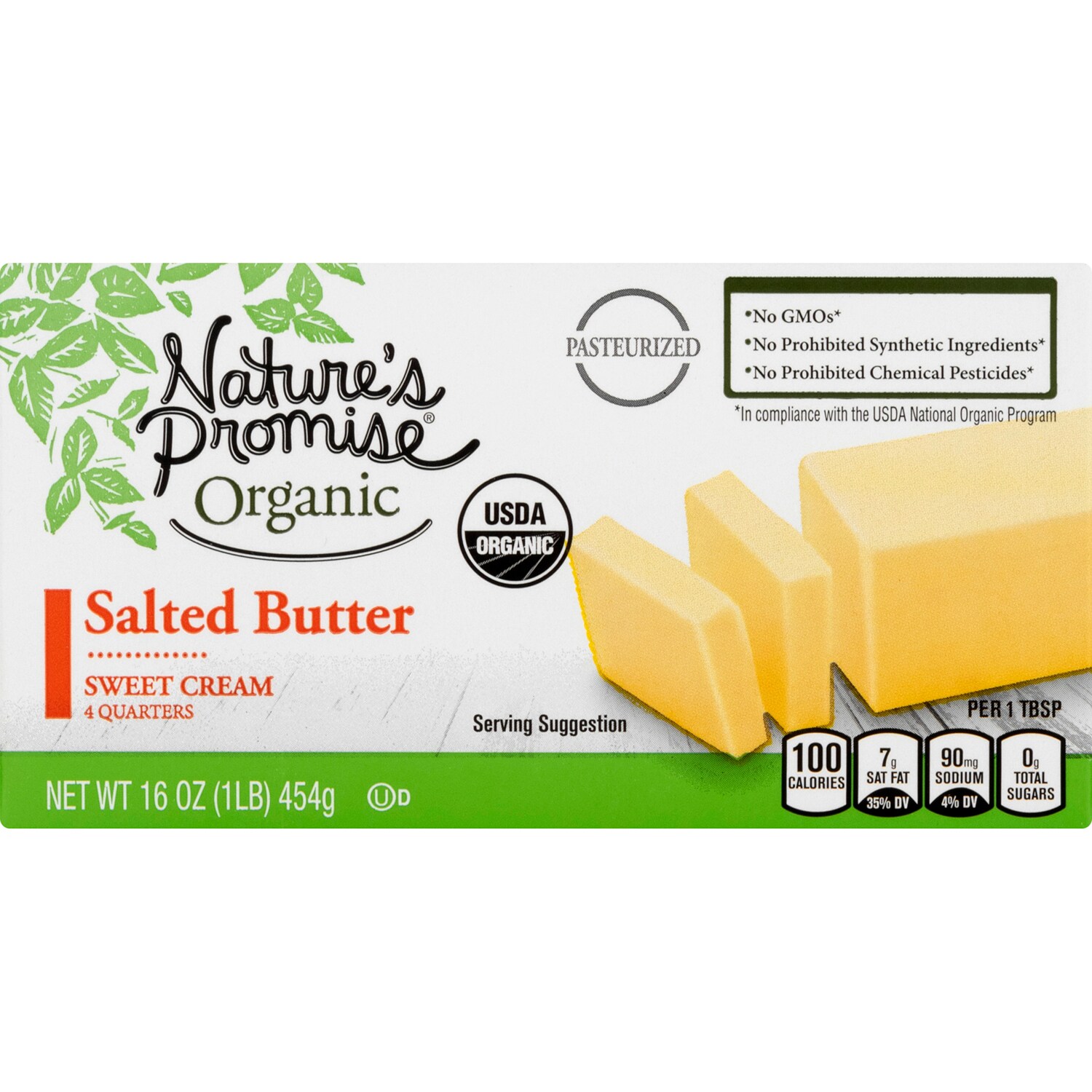 Nature's Promise Organic Salted Butter