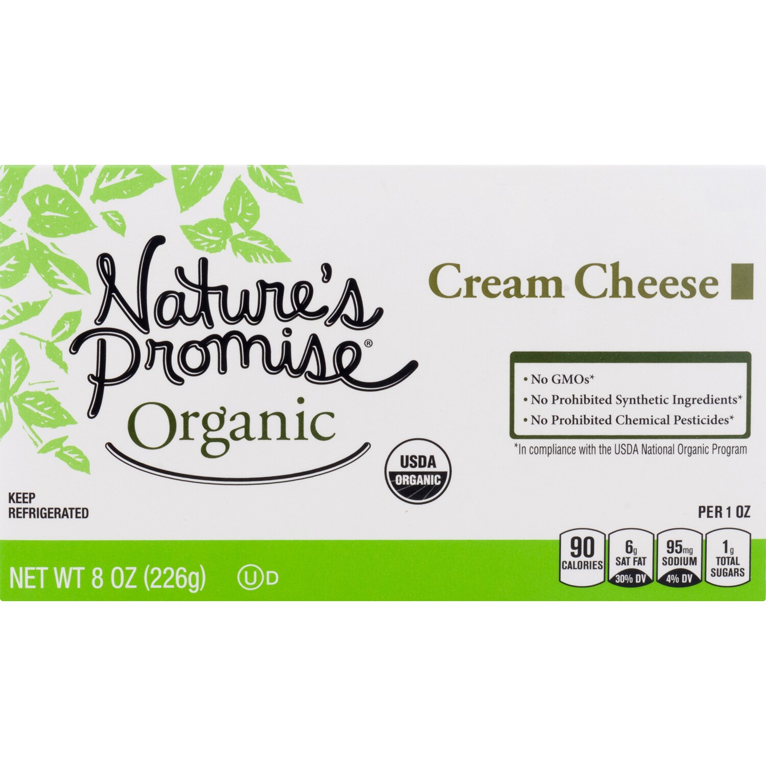 Nature's Promise Organic Cream Cheese