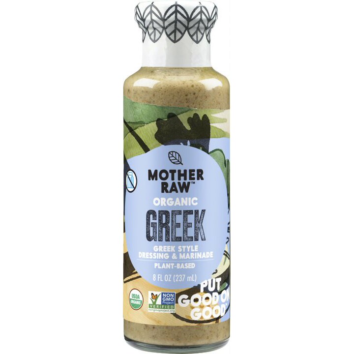 Mother Raw Organic Plant-Based Dressing & Marinade, Greek