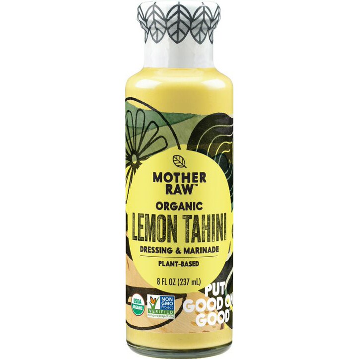 Mother Raw Organic Plant-Based Dressing & Marinade, Lemon Tahini