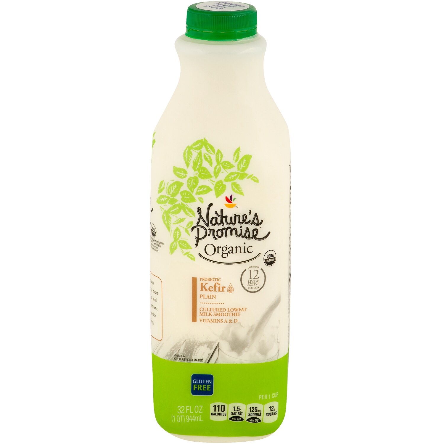 Nature's Promise Organic Kefir, Plain