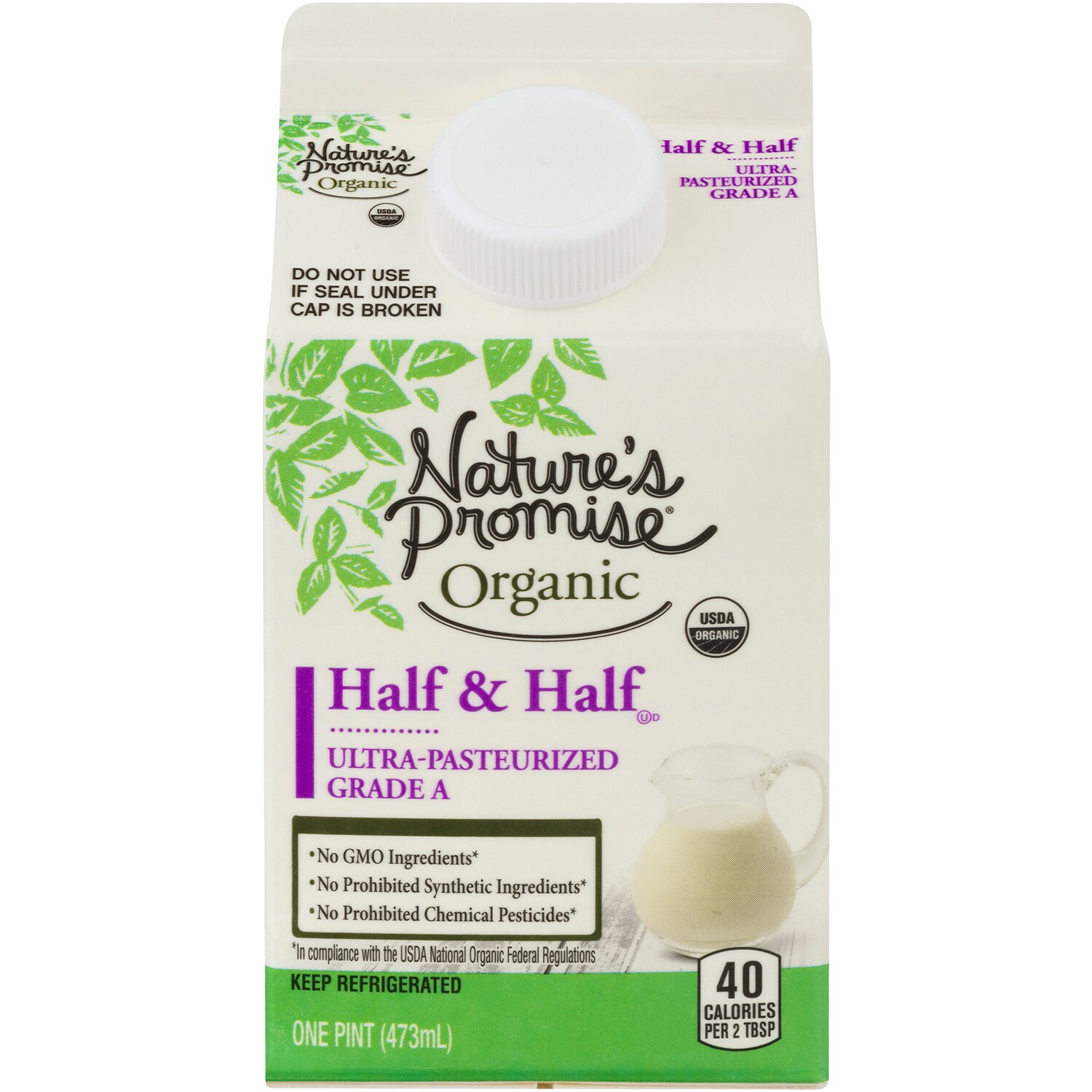 Nature's Promise Organic Half & Half