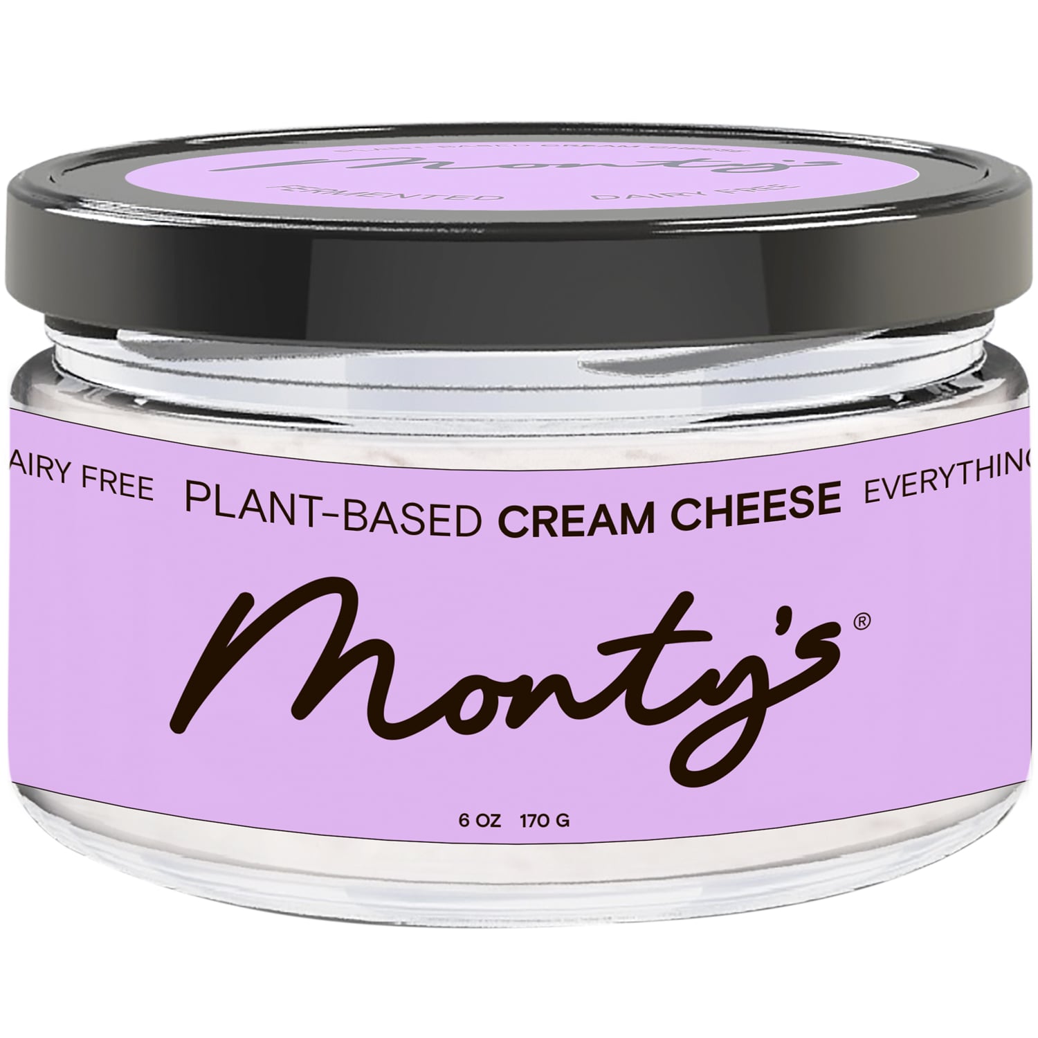 Monty's Plant-Based Cream Cheese, Everything