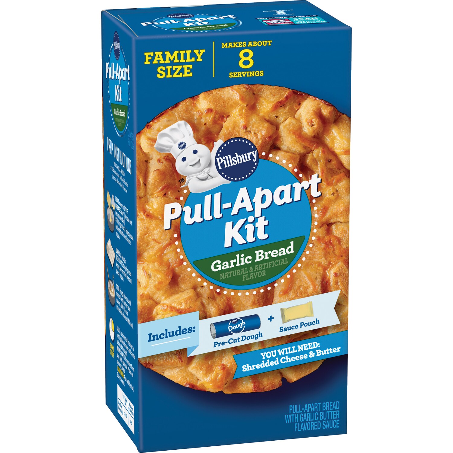 Pillsbury Pull-Apart Garlic Bread Kit