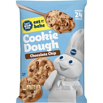 Pillsbury Eat or Bake Cookie Dough, Chocolate Chip