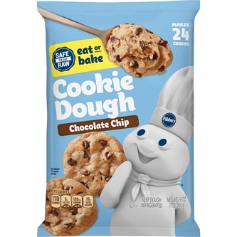 Pillsbury Eat or Bake Cookie Dough, Chocolate Chip