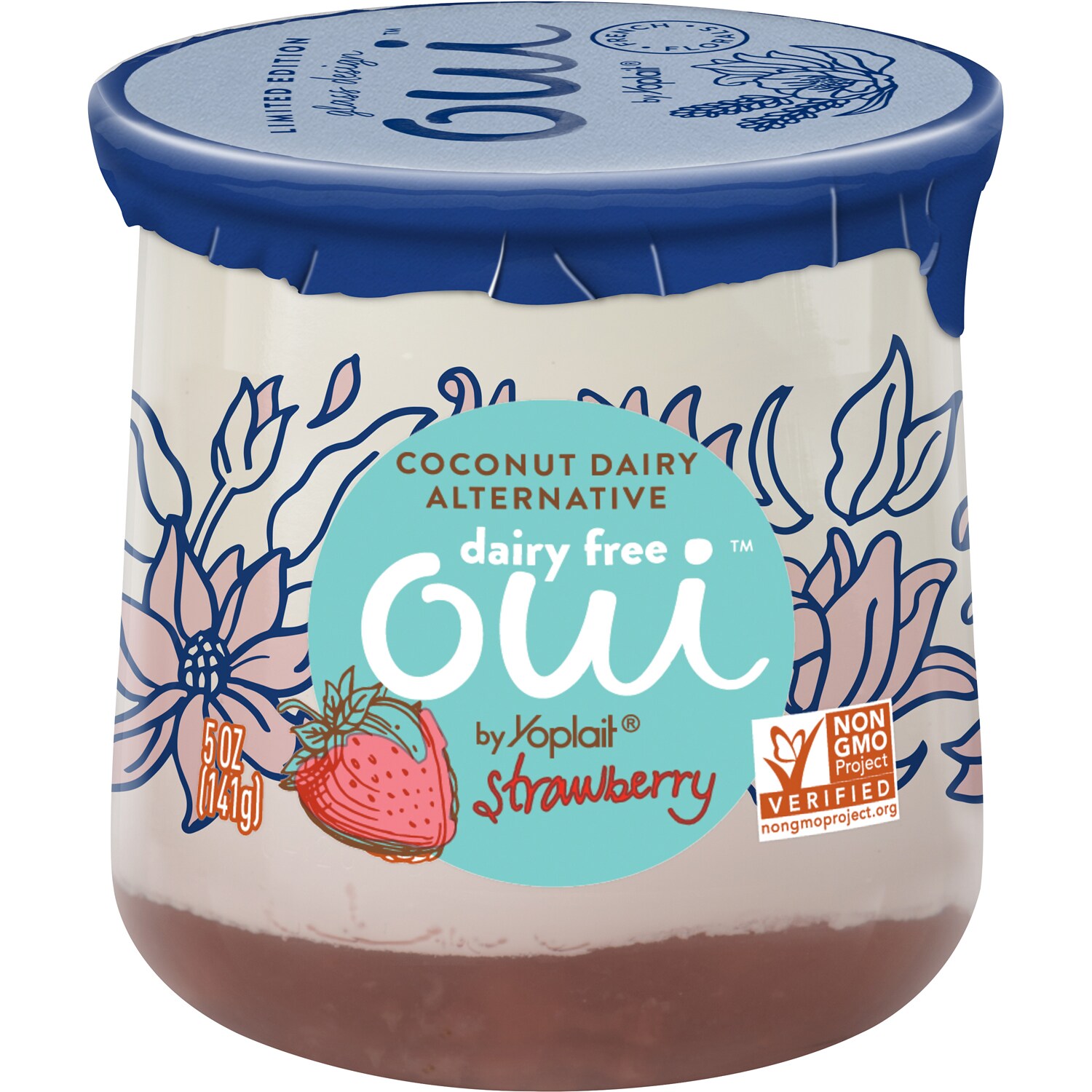Oui by Yoplait Dairy Free Coconut Yogurt Alternative, Strawberry