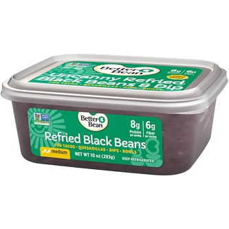 Better Bean Uncanny Refried Black Beans & Dip