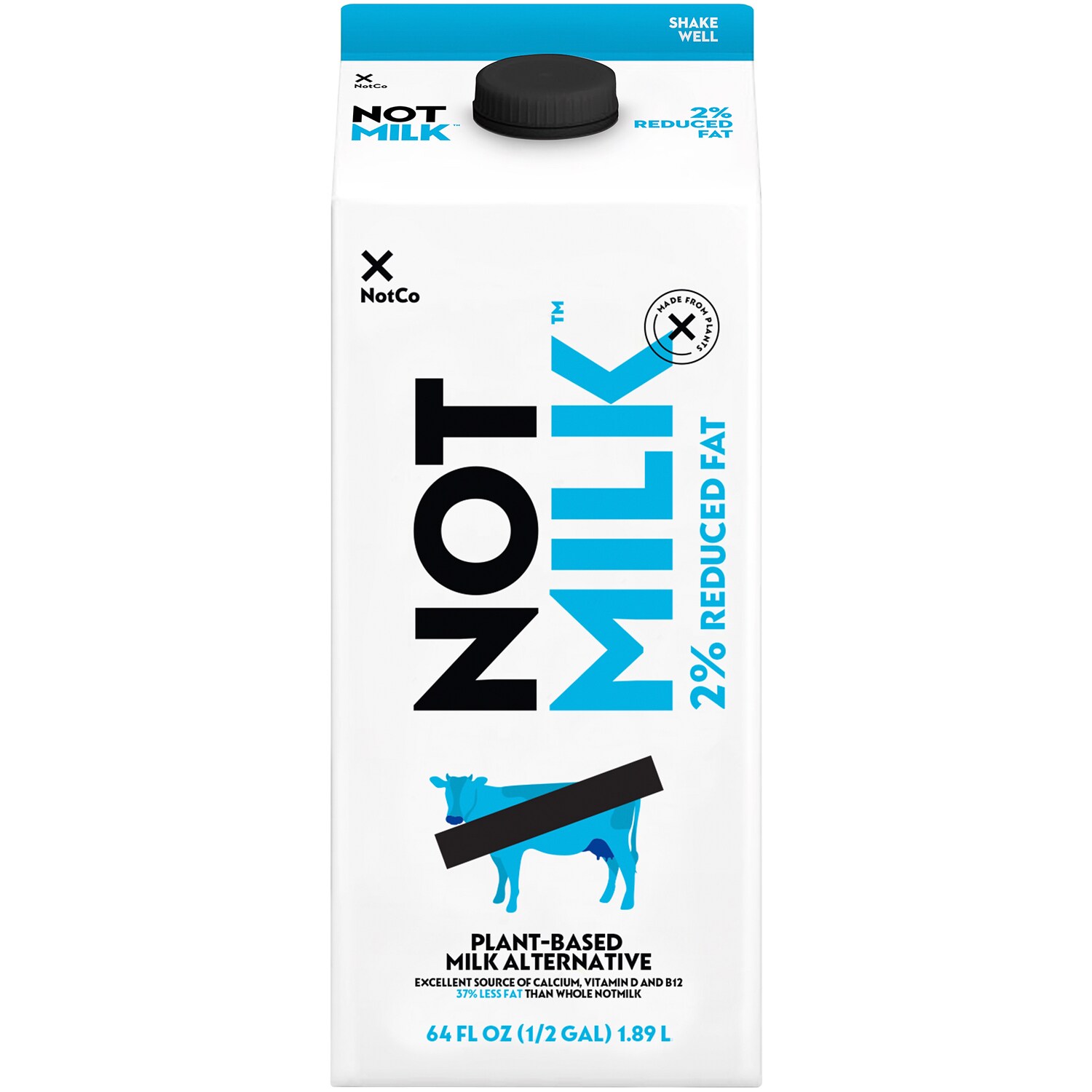 NotMilk Plant-Based 2% Reduced Fat Milk Alternative, Carton