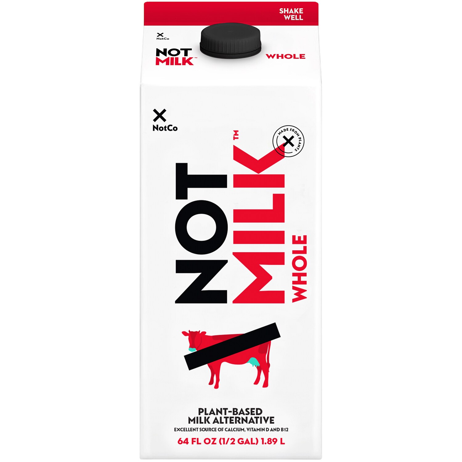 NotMilk Plant-Based Whole Milk Alternative, Carton