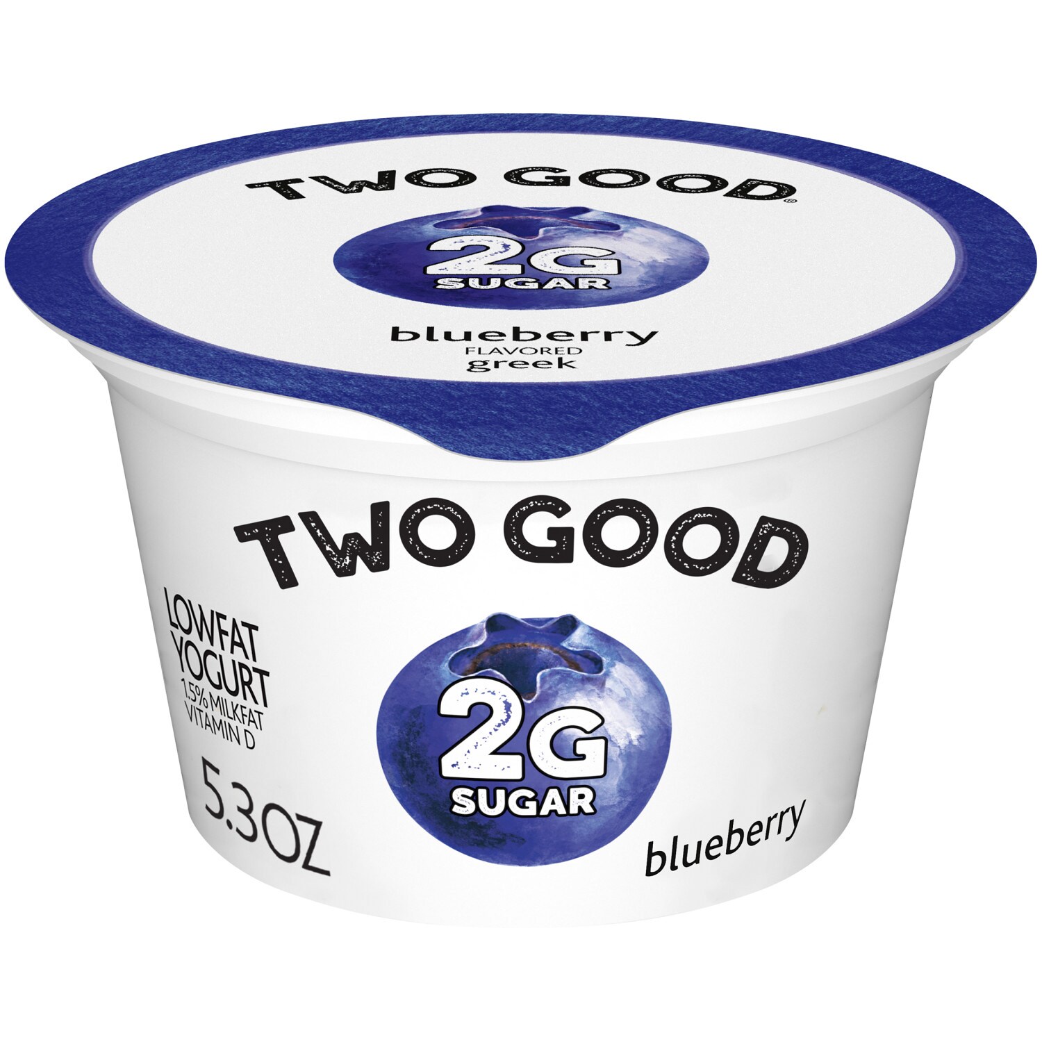 Two Good Lowfat Greek Yogurt, Blueberry