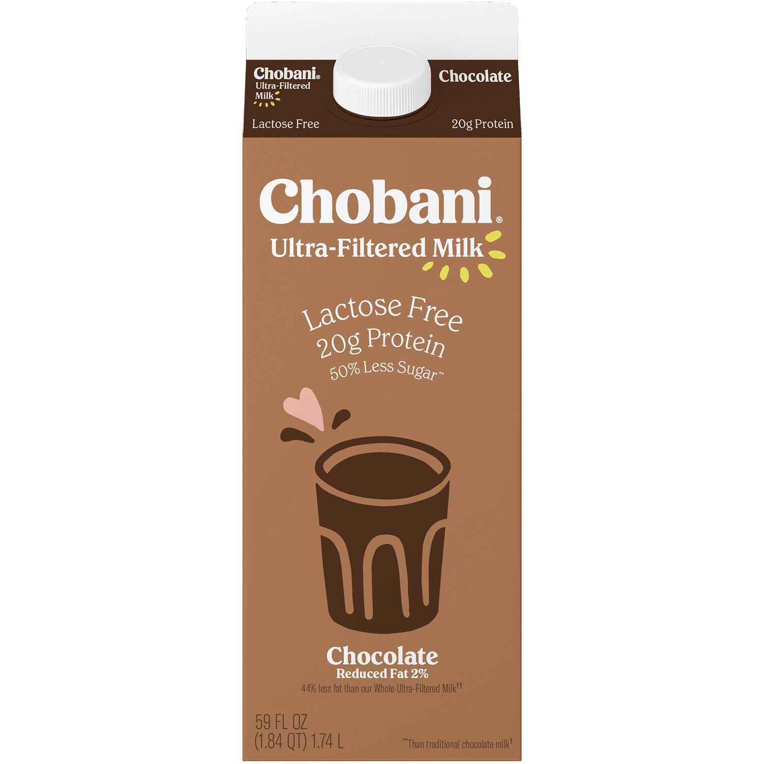 Chobani Lactose Free Ultra-Filtered Chocolate Milk, Carton