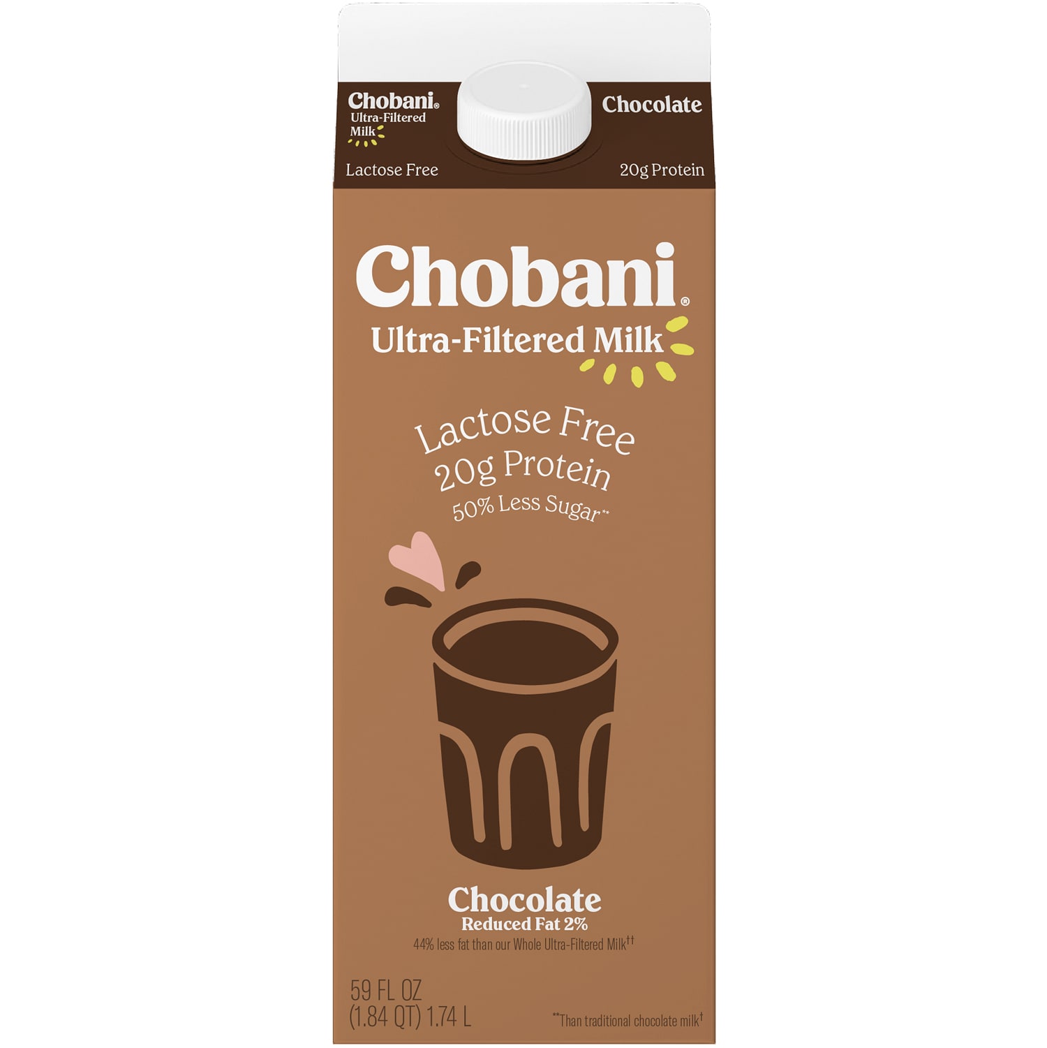 Chobani Lactose Free Ultra-Filtered Chocolate Milk, Carton