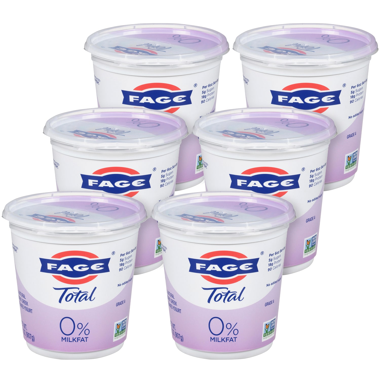 Fage TOTAL 0% Greek Yogurt, Plain