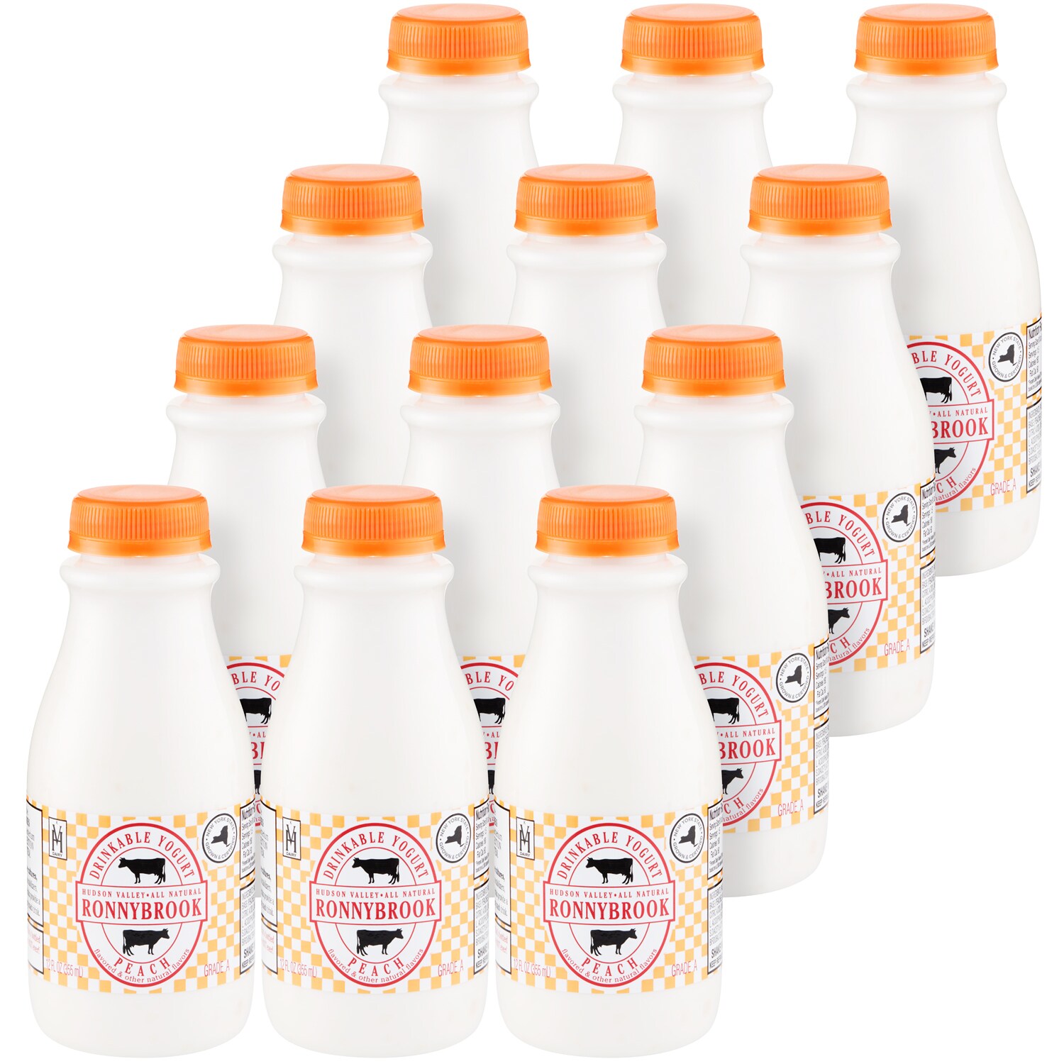 Ronnybrook Yogurt Drink, Peach