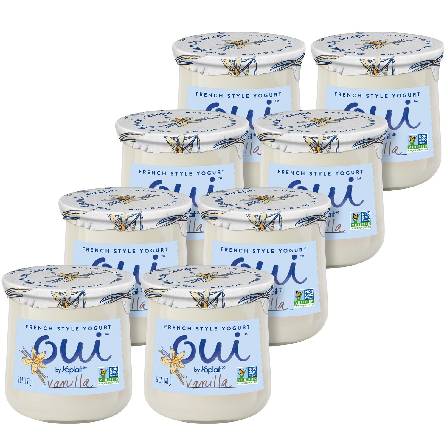 Oui by Yoplait French Style Yogurt, Vanilla