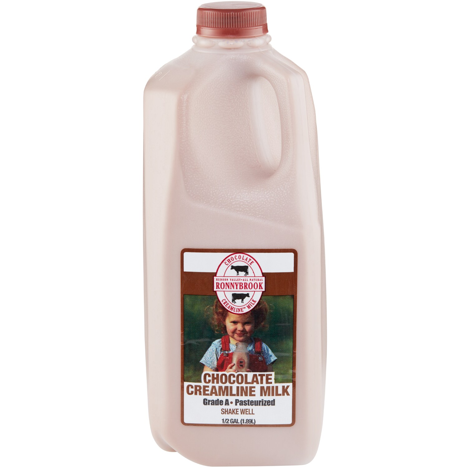 Ronnybrook All Natural Chocolate Milk, Plastic Bottle