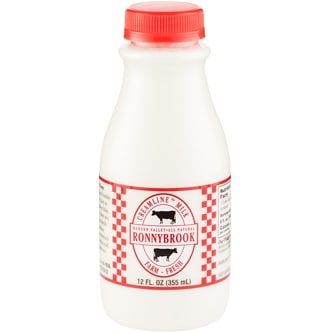 Ronnybrook All Natural Creamline Milk, Plastic Bottle